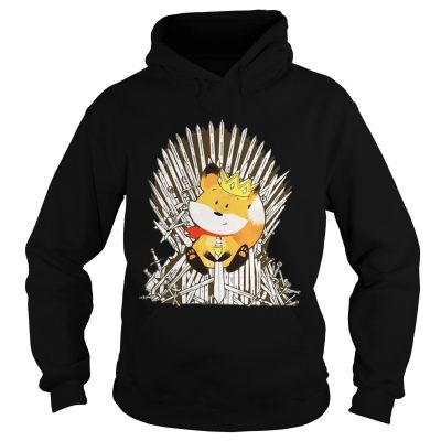 Game of Thrones Fox King Iron throne Hoodie