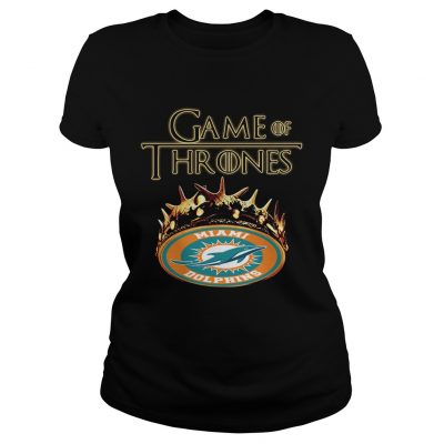 Game of Thrones Miami Dolphins mashup Ladies Tee