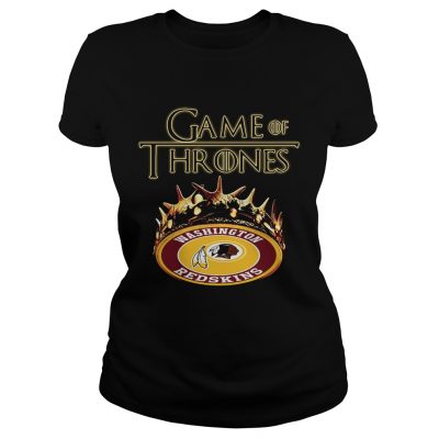 Game of Thrones Washington Redskins mashup Ladies tee
