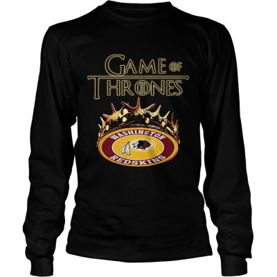Game of Thrones Washington Redskins mashup Longsleeve Tee