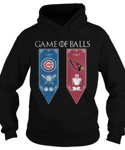 Game of Thrones game of balls Chicago Cubs and Arizona Cardinals Hoodie