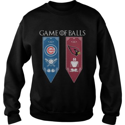 Game of Thrones game of balls Chicago Cubs and Arizona Cardinals Sweater