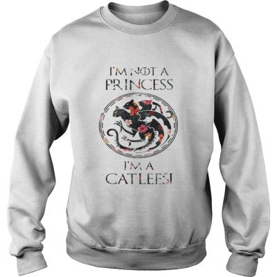 Game of throne Im not a princess Im a catleesi flower Sweater