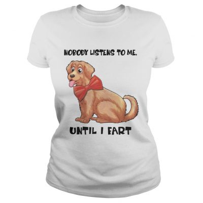 Golden Retriever Funny Ladies Tee