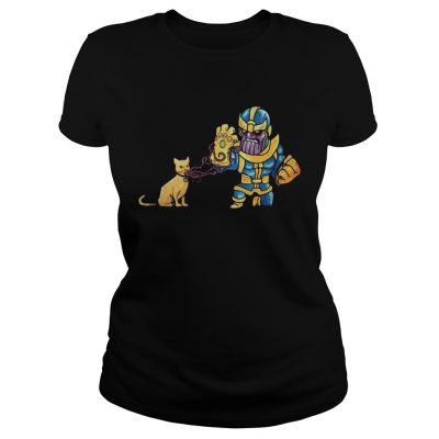 Goose flerken cat Get Infinity Gauntlet from Thanos Ladies Tee