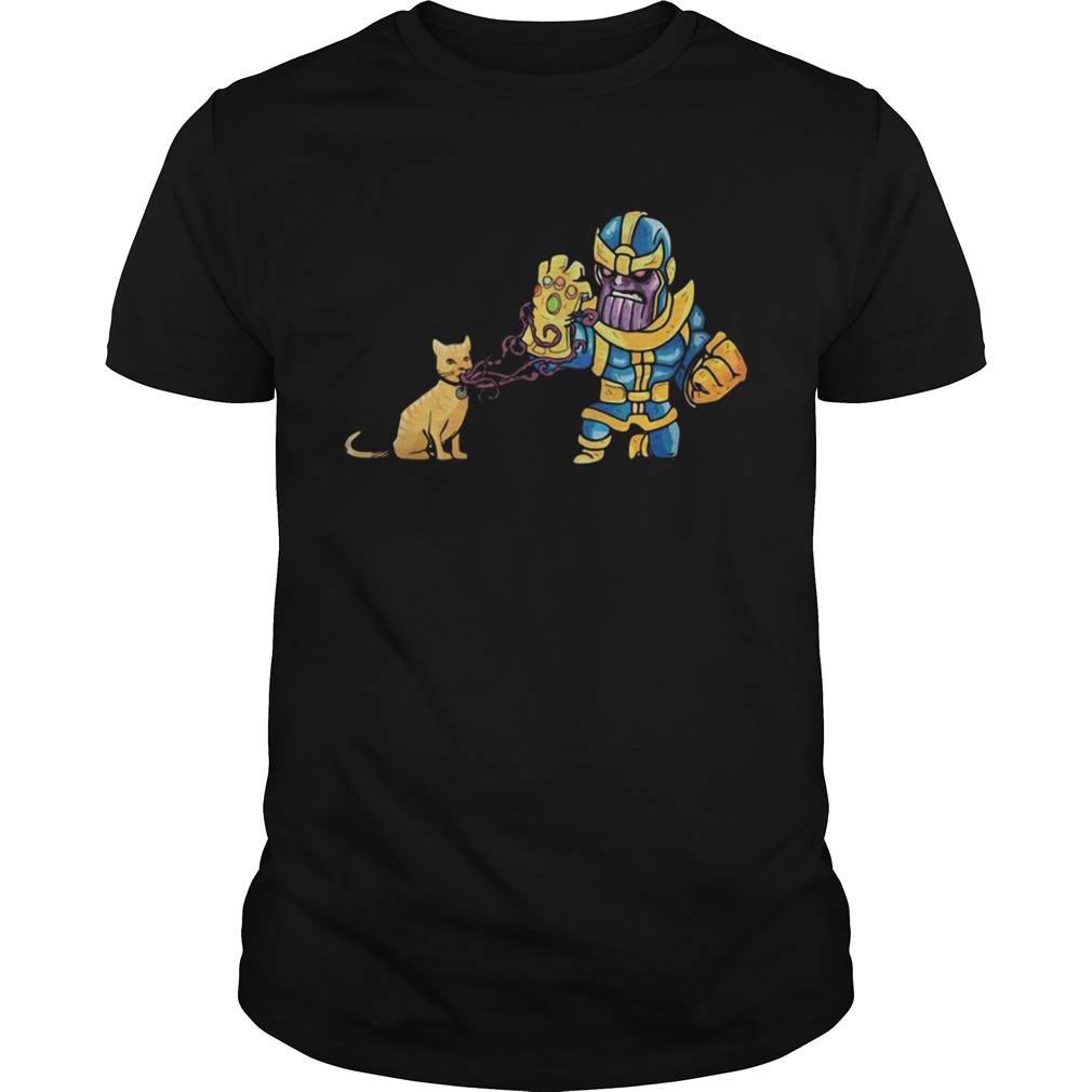 Goose flerken cat Get Infinity Gauntlet from Thanos tshirt