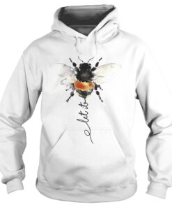 Hippie Bee Let It Be Hoodie