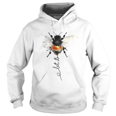 Hippie Bee Let It Be Hoodie