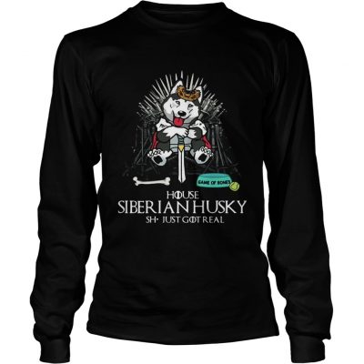 House Siberian Husky Game Of Thrones Longsleeve Tee