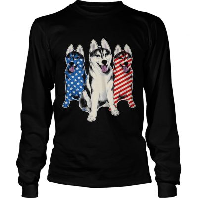 Husky Flag Longsleeve Tee