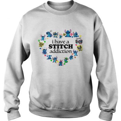 I have a Stitch addiction Sweater