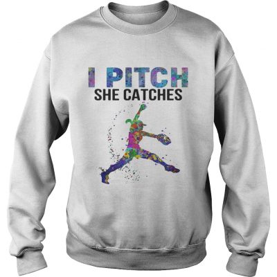 I pitch she catches Sweater