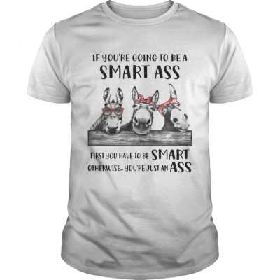 If Youre Going To Be A Smart Ass Donkey Unisex Shirt