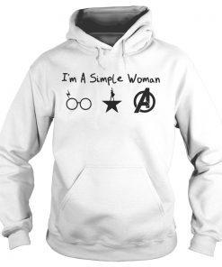 Im A Simple Woman Harry Potter Hamilton Avengers Hoodie