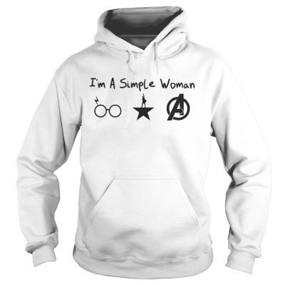 Im A Simple Woman Harry Potter Hamilton Avengers Hoodie