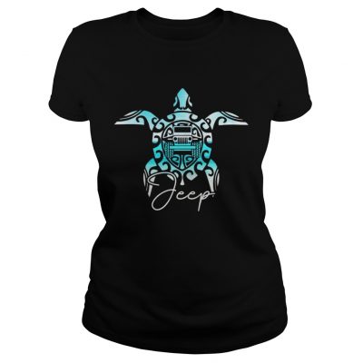 Jeep turtle Ladies Tee