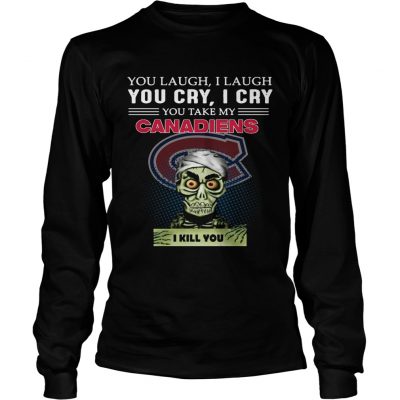 Jeff Dunham Achmed the Dead Terrorist laugh cry Montreal Canadiens I kill you Longsleeve Tee