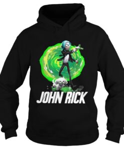 John Rick John Wick Rick And Morty Hoodie