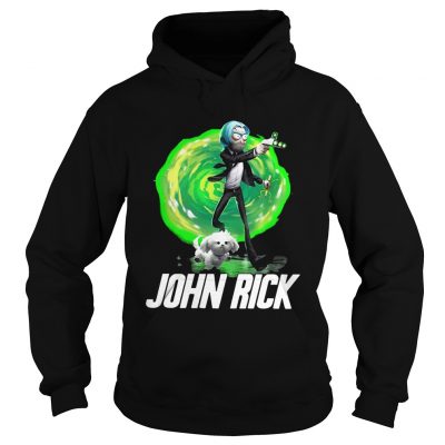 John Rick John Wick Rick And Morty Hoodie