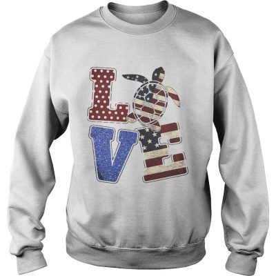 Love Turtle America Sweater