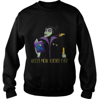 Maleficent Nicest Mean Teacher Ever Sweater