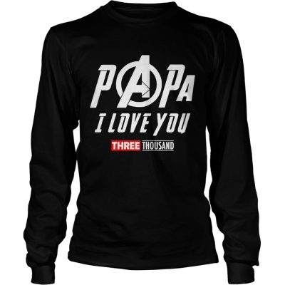 Marvel Papa I Love You 3000 Longsleeve Tee