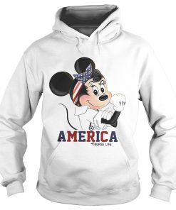 Mickey American nurse life Hoodie