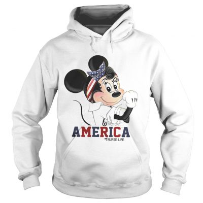 Mickey American nurse life Hoodie