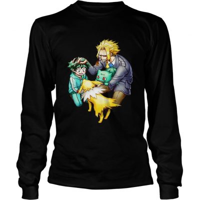 My Hero Academia as Pokemons Longsleeve Tee