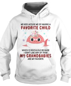 My kids accuse me of having a favorite child which is ridiculous because I dont like ant of them Hoodie