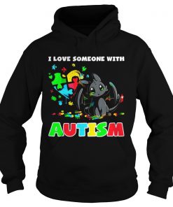 Night Fury I love someone with Autism Hoodie