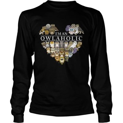 Official Im an Owl aholic Longsleeve Tee
