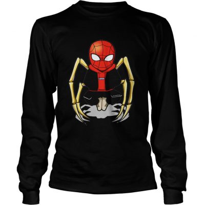 Official spider man skeleton Longsleeve Tee