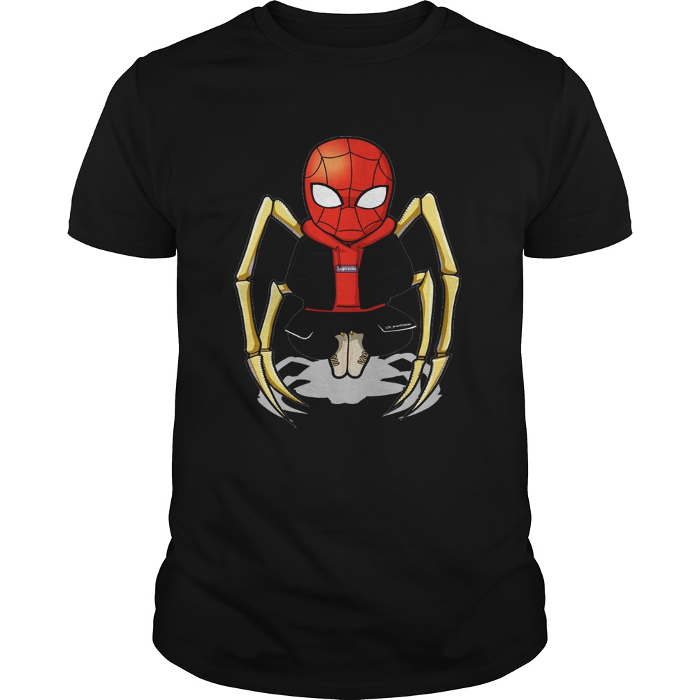 Official spider man skeleton shirt