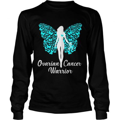 Ovarian Cancer Warrior Longsleeve Tee
