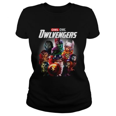 Owl Avengers Owlvengers Marvel Endgame Ladies Tee