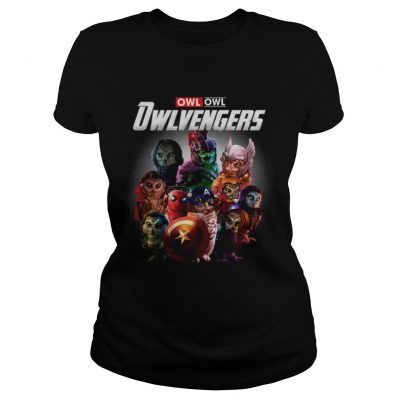 Owl Avengers Owlvengers Marvel Endgame Ladies Tee