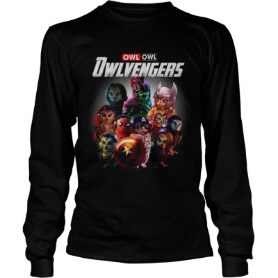Owl Avengers Owlvengers Marvel Endgame Longsleeve Tee