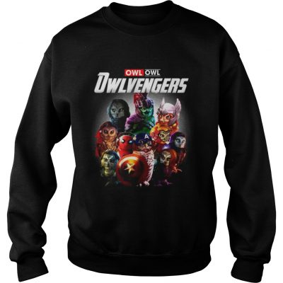 Owl Avengers Owlvengers Marvel Endgame Sweater