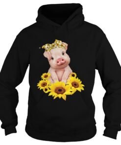 Pig Sunflower Hoodie