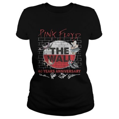 Pink Floyd the wall 40 years anniversary Ladies Tee
