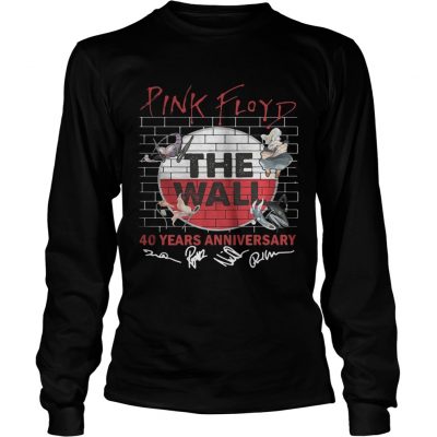 Pink Floyd the wall 40 years anniversary Longsleeve Tee