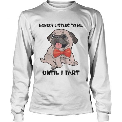 Pug Funny Longsleeve Tee