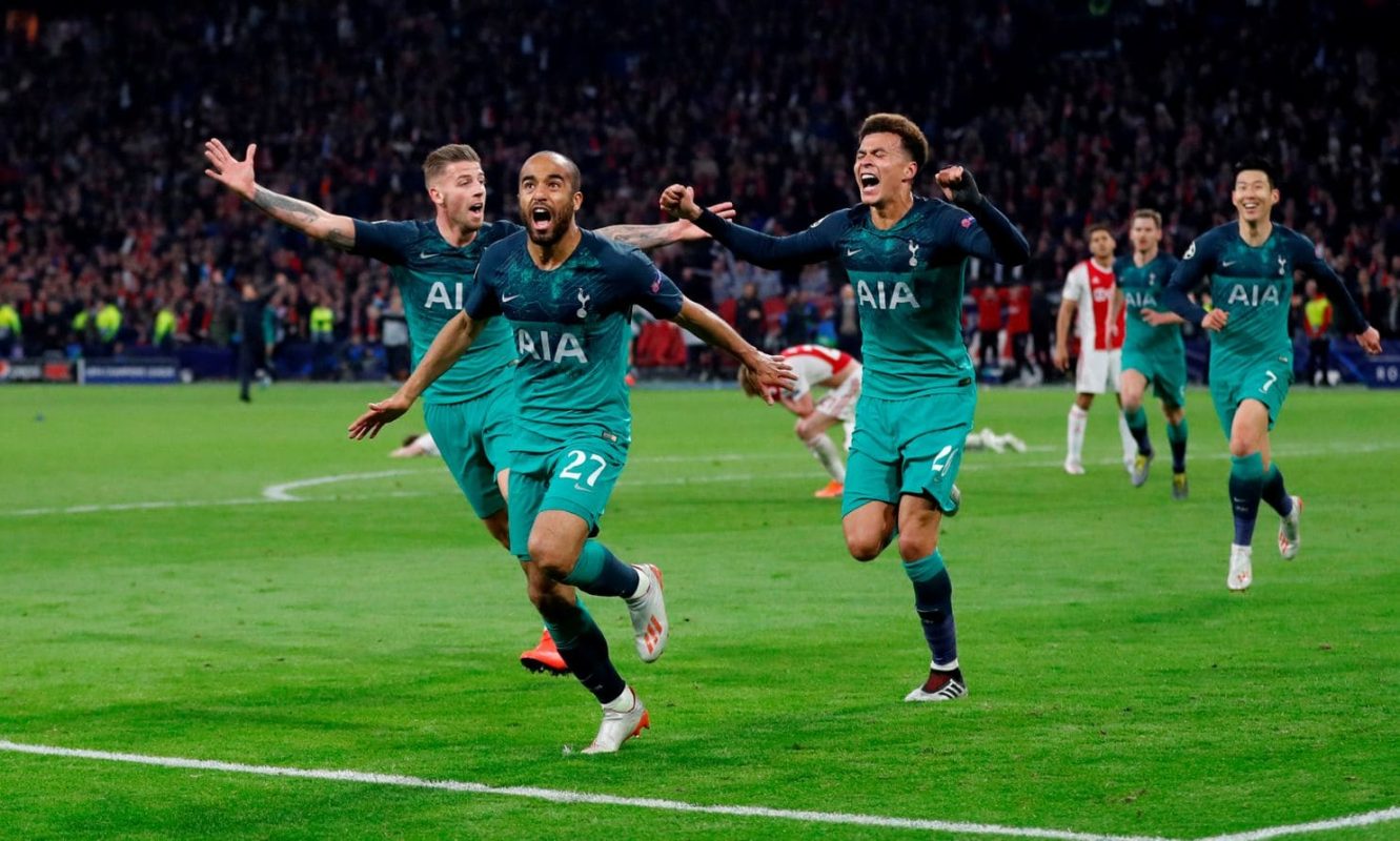 Tottenham shocks Ajax in stoppage time to reach first Champions League final