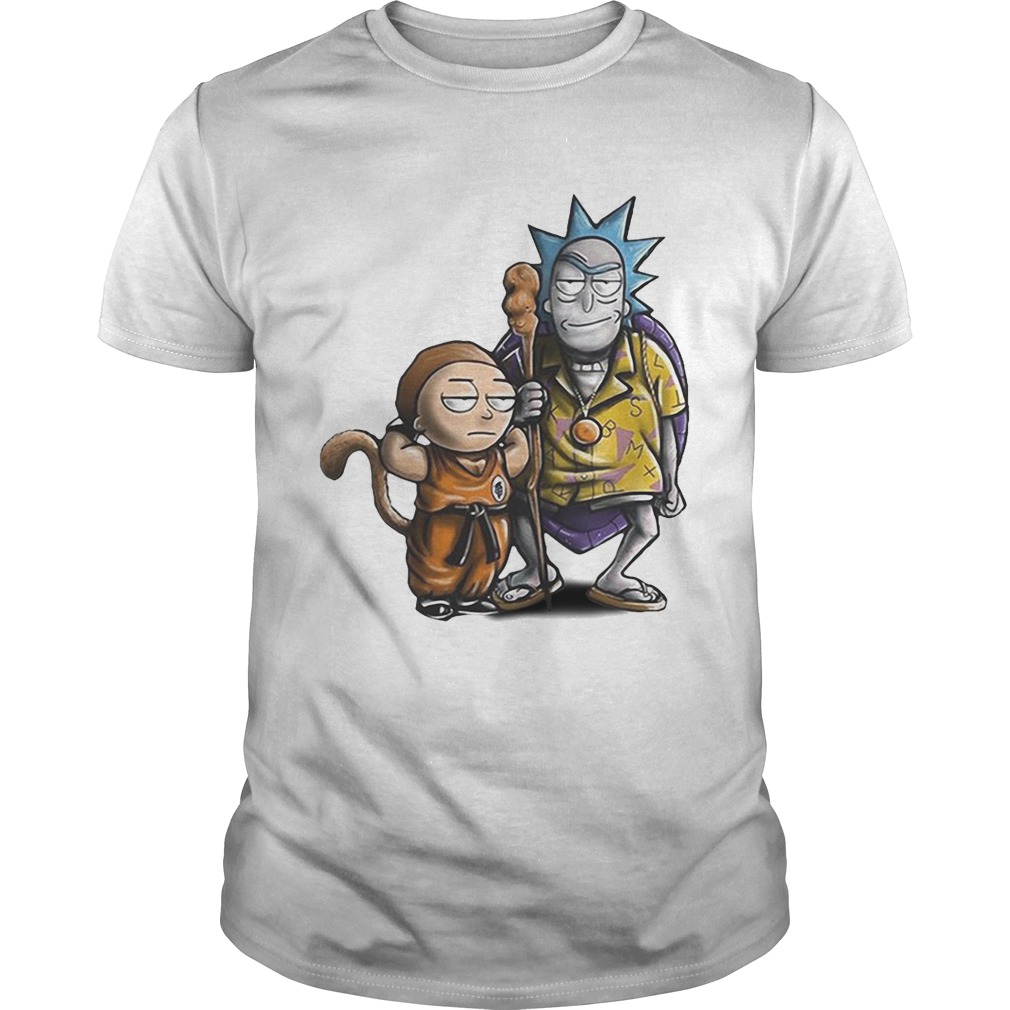 Rick and Morty Dragon Ball shirt