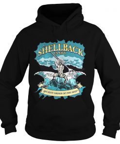 Shellback us navy ancient order of the deep Hoodie