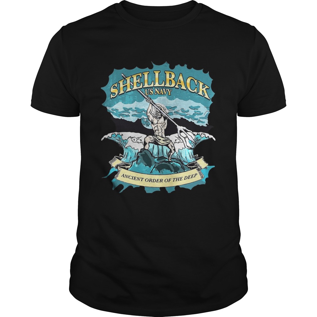 Shellback us navy ancient order of the deep shirt