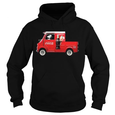 Snoopy Drink CoCa Red Car Hoodie