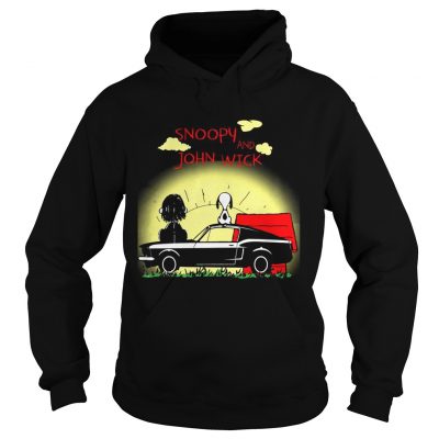 Snoopy and John Wick sunshine Hoodie