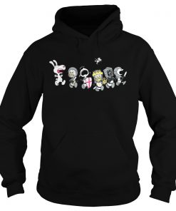 Snoopy and friends Monty Python Hoodie